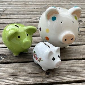 Piggy bank bundle